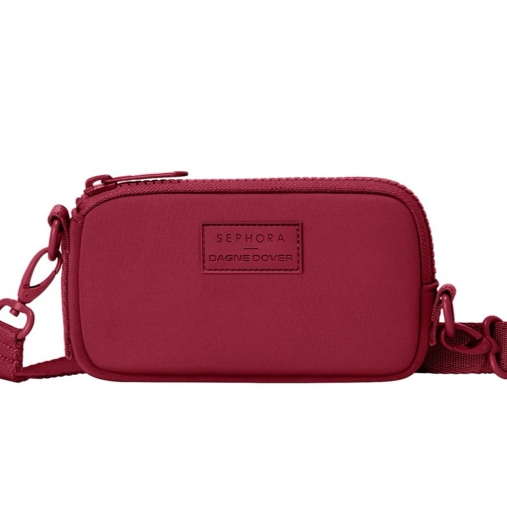 Dagne Dover x Sephora Burgundy Phone Sling